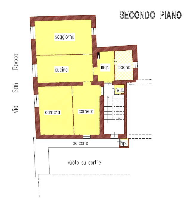 vendo alloggio Moretta 2 piano