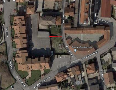 vendesi a Moretta lotto edificabile in zona centrale